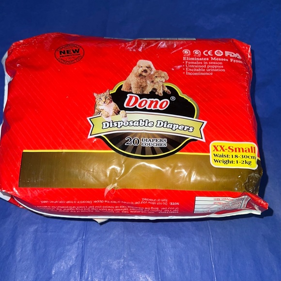 Dono disposable diapers size XX small
